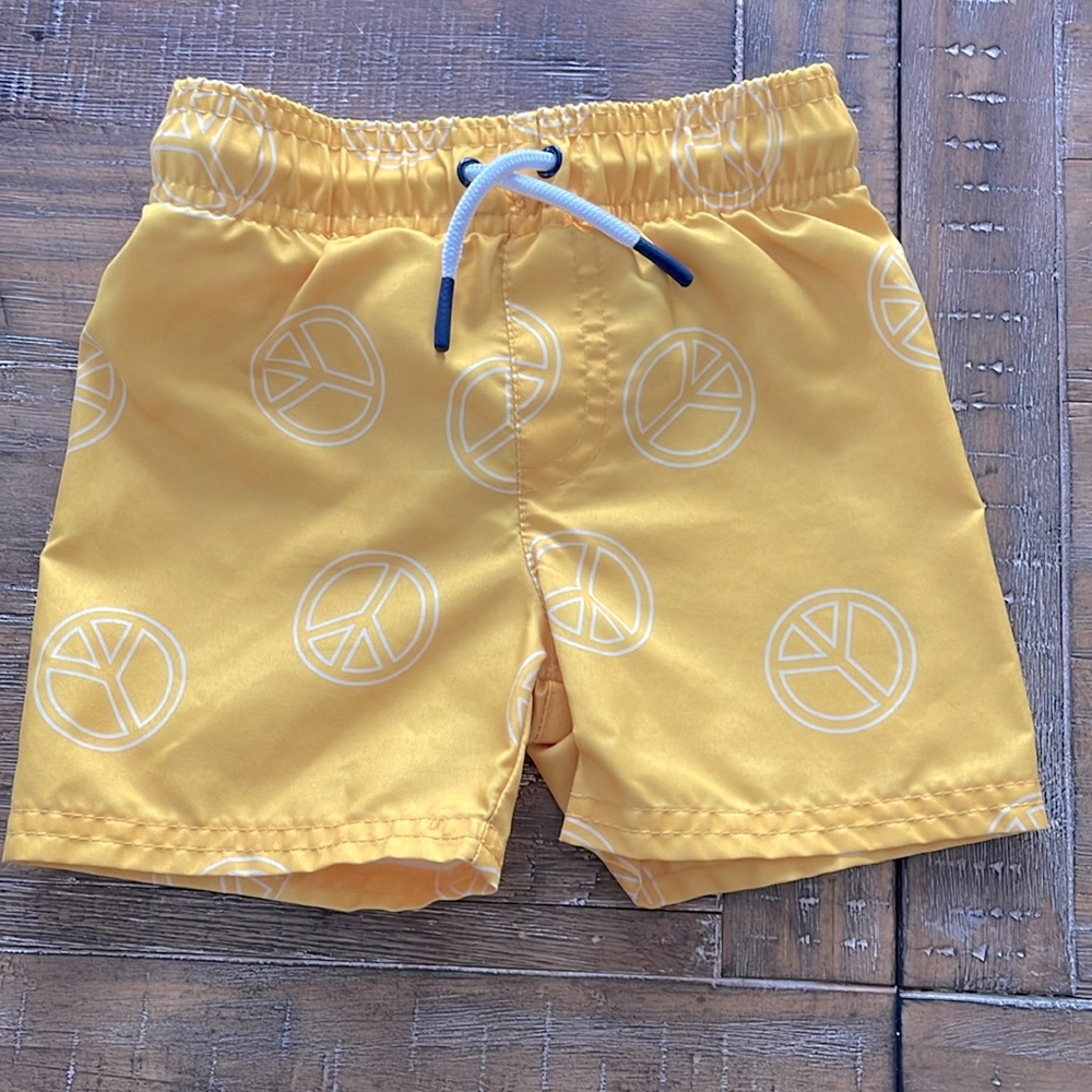 12M Cat & Jack Swim Trunks